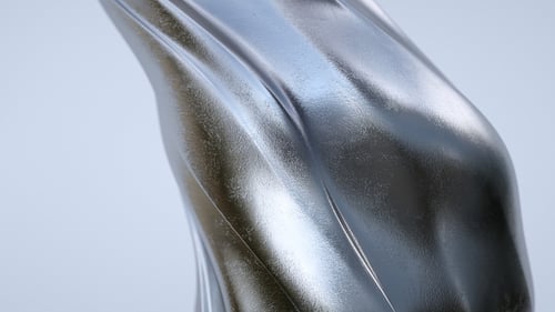 Flowing Metal Background