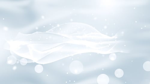 Sparkling Fluid Light Particles Background