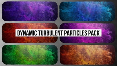 Dynamic Turbulent Particles Pack