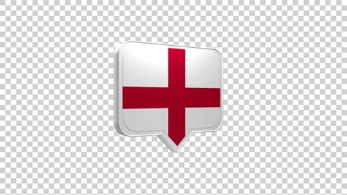 Icône du drapeau de l'Angleterre