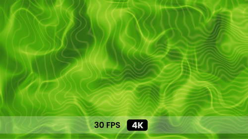Green Gradient Wavy Background Animation