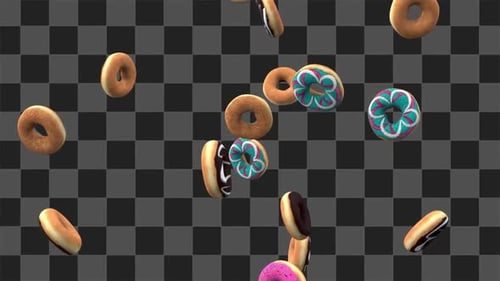 Flying Donuts Tornado Loop