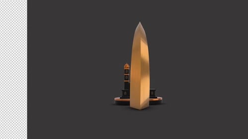 Black Mosque With Crescent 02