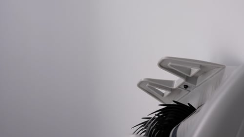 Euro Bills Being Counted By Money Counter Machine