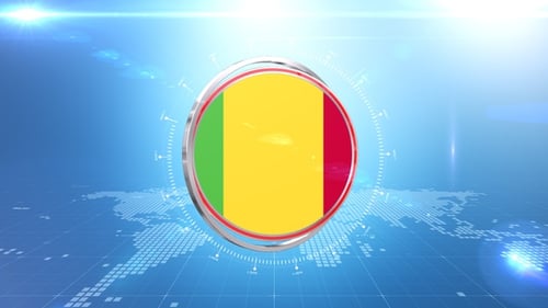 Futuristic Broadcast Opener with Rotating Globe