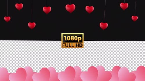Valentine Day Background 3 | Alpha Channel