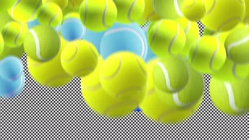 Tennis Ball Transition with alpha 4K