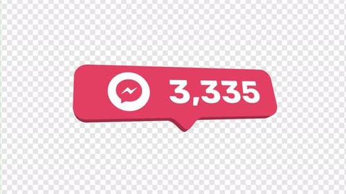 Compteur de comptage sur Facebook Messenger Alpha