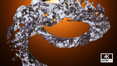 Circle Milk & Chocolate Mixing Splash V4