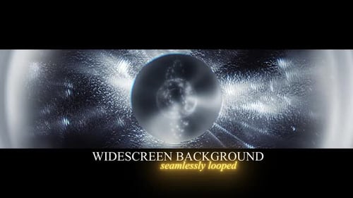 Futuristic Glass Light Vj Abstract Loop