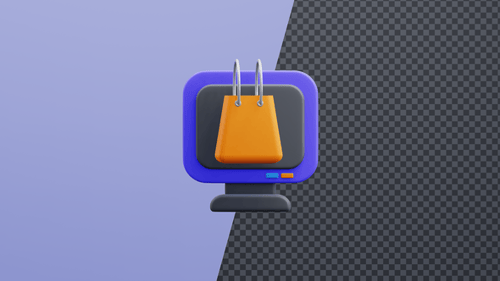 Online Shopping 3D Animation