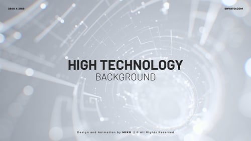 Hochtechnologischer Hintergrund 4K