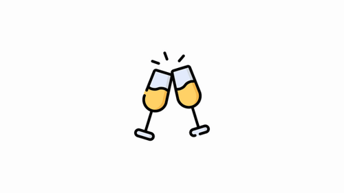 Cheers Icon Animation