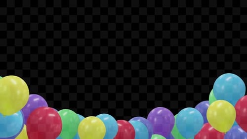 Colorful Balloon Frame
