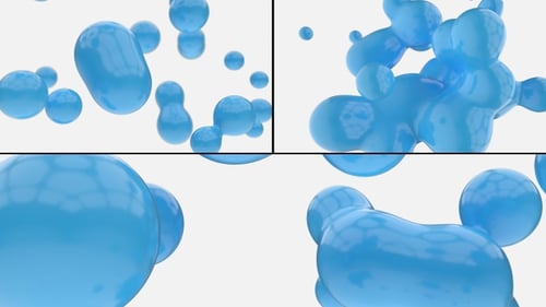 Abstrakte flüssige Hintergrundpack