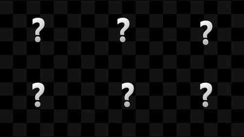 Pack Of Flexible Question Mark Animations