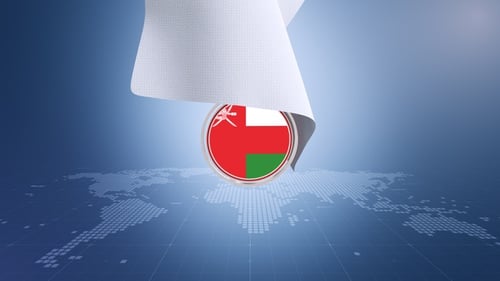 Elegant Fabric Reveal for National Flag on World Map