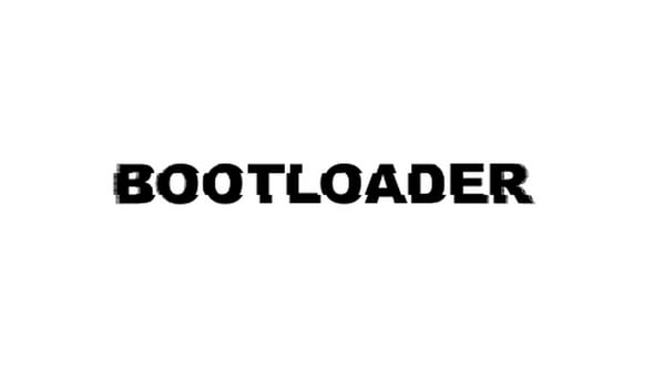 bootloader glitch effect technology computer software startup ...