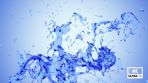 Blue Water Splash V3