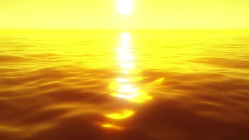 Goldenes Meer