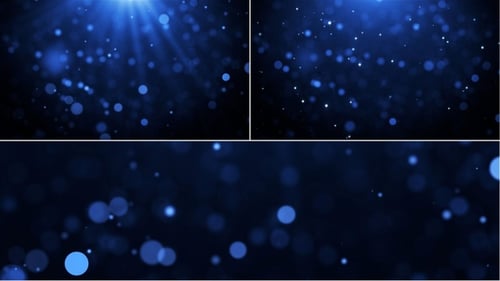 Bokeh Particles Background Pack