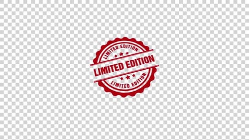Limited Edition Rubber Stamp Alpha