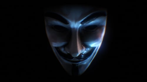 Máscara anónima de Guy Fawkes 01