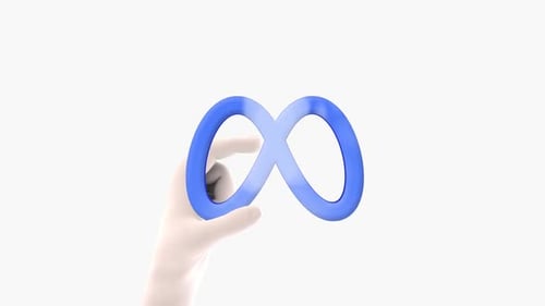 Animación en bucle de iconos meta3D con canal alfa
