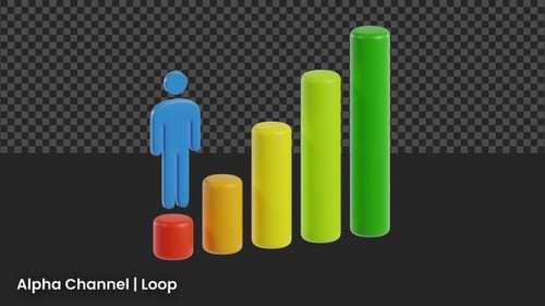 3D Personal Growth Animation | Alpha Loop
