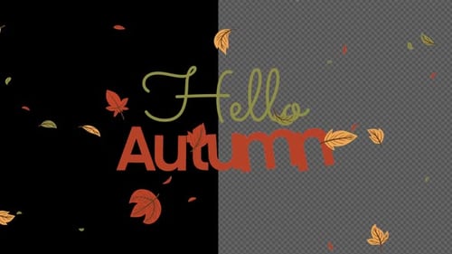 Hello Autumn With Alpha