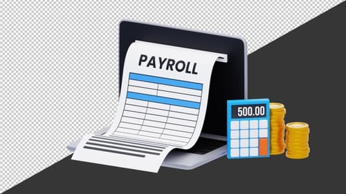 3D Payroll | Alpha Channel