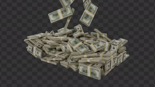 Money Drop Animation