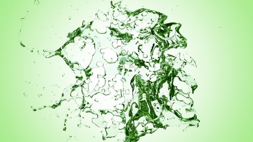 Green Water Splash V2