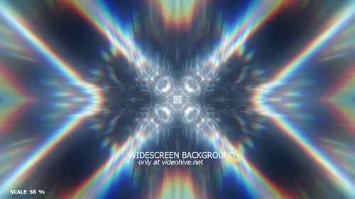 Aura Rainbow Kaleidoscope
