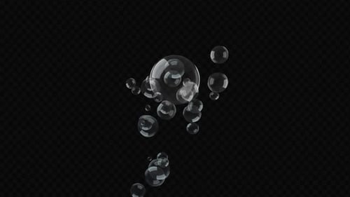 Animación de burbujas líquidas v3
