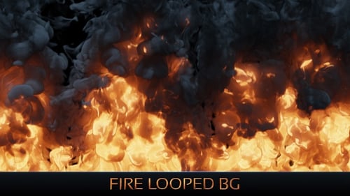 Dynamic Realistic Fire and Smoke Overlay Element