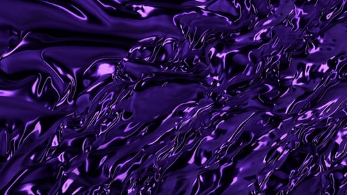 Flying Deep Purple Color Silky Fabric Cloth