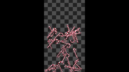 Candy Cane Fountain On Alpha