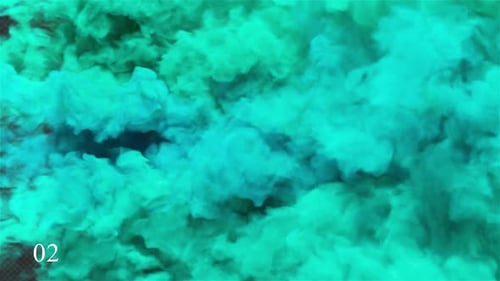 Colorful Smoke Cloud Transition Pack
