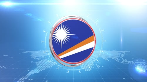 Futuristic 3D Circular Reveal for Broadcast Openers