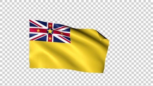 Alpha Loop mit Niue-Flagge