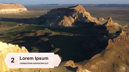 Modern Numbered Lower Third Title Bar Animation