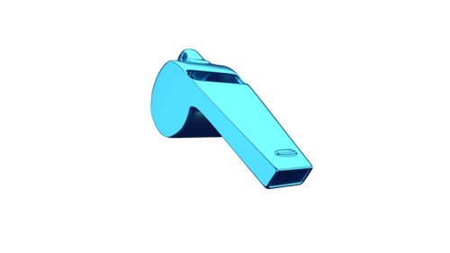 3D-Looping-Pfeife auf Alpha