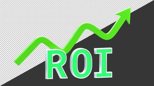 3D ROI with increasing green graph | Alpha Channel