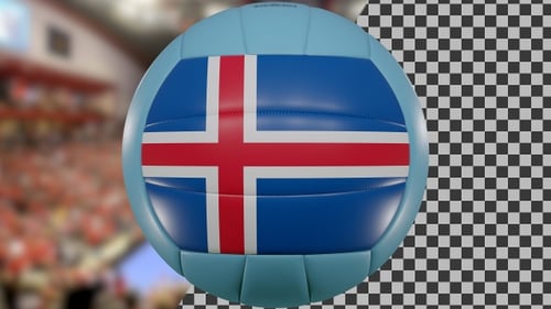 Volleyball Spinning Iceland | UHD | 60fps