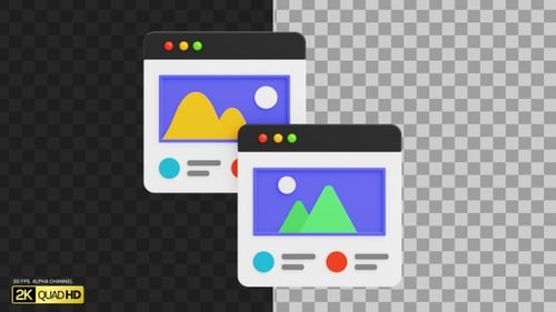3D Page Transition | Alpha Channel