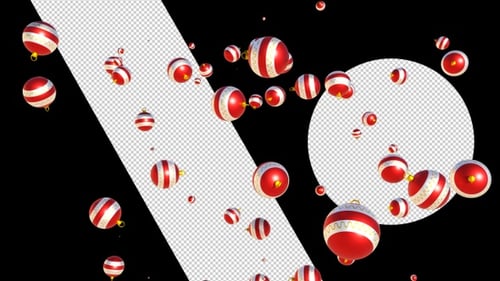 Christmas Balls Loops Alpha