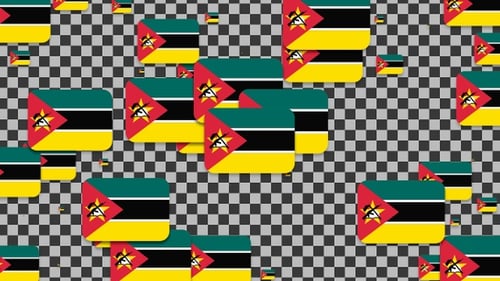 Emojii Mozambique Transition | UHD | 60fps