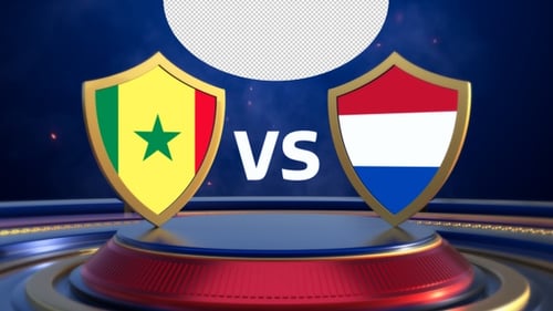Senegal gegen Niederlande Sport gegen Kartenöffner