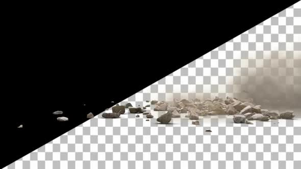 Falling Rocks (página 3) , Animação gráfica Incluindo: rocha e pedra ...